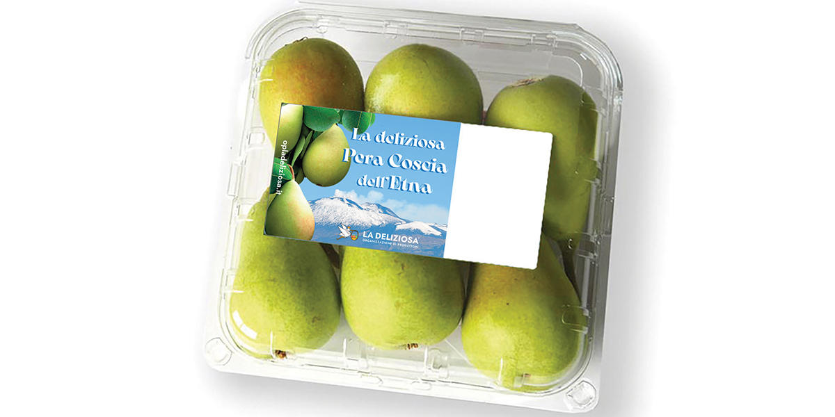 OP La Deliziosa firma l’estate con Pera Coscia dell’Etna e Pesca di Bivona IGP